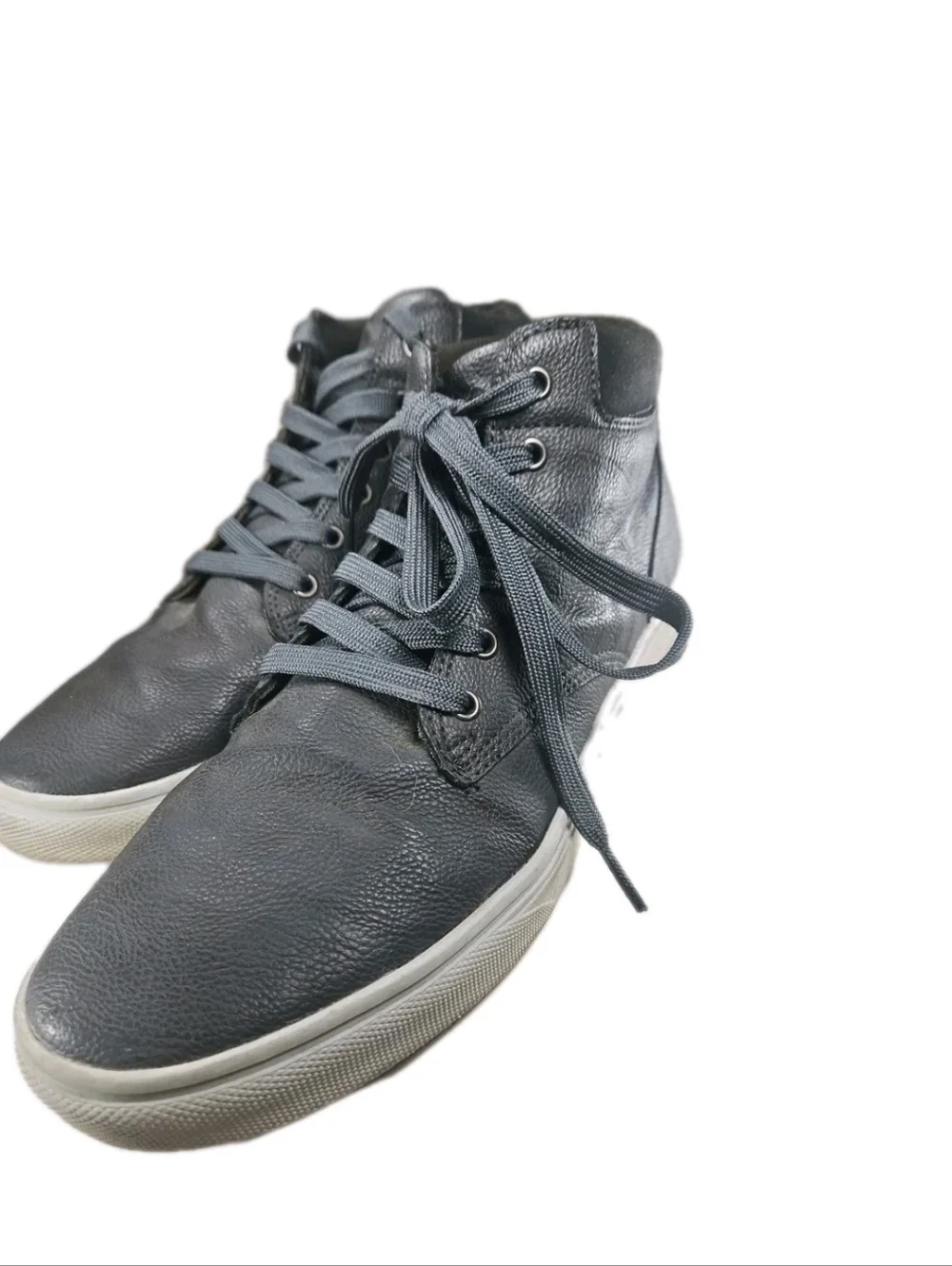 Perry Ellis leather high